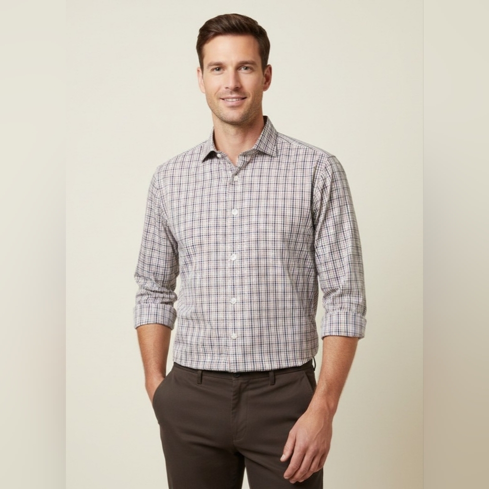 MICHAEL KORS MENS Slim-Fit Shirt